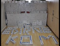 Edirne’de 25 Bin Paket Kaçak Sigara