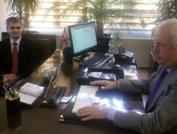 Milli Eğitim Müdürü Akpınar’dan Veda Ziyareti