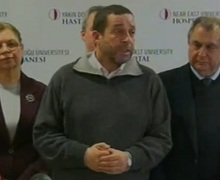 'Üç evladıyla buluştu...'