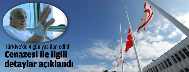 Kktc'de Bayraklar Yarıya İndi