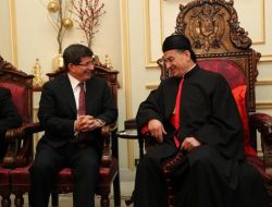 Davutoğlu Ve Maruni Patriği Görüşmesi