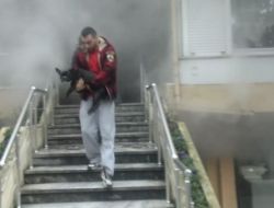 Pazar Sabahına Yangın Korkusuyla Uyandılar