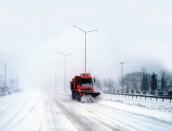 Ve kar İstanbul'da..