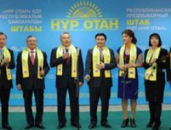 Kazakistan’da Seçimlerin Galibi ‘nur Otan Partisi’