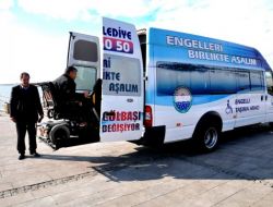 Belediyeden Engellilere Özel Ulaşım Hizmeti