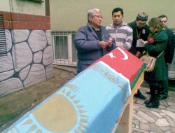 Türkiyeli Kazaklar Liderlerini Uğurladı