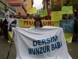 Tunceli'de Yapılması Düşünülen Barajlara Tepki Gösteren Kadınlar Eylem Yaptı