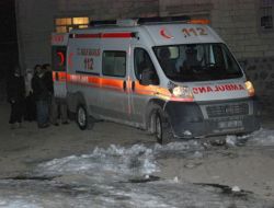 Köydeki Hasta Zor Şartlara Rağmen Hastaneye Ulaştırıldı