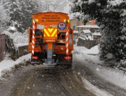 Trabzon'da Kar Yağışı Yüksek Kesimlerde Etkili Oluyor