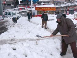 Zonguldak’a Son Yılların En Yoğun Karı Yağdı