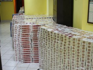 Giresun'da 29 bin 960 paket kaçak sigara