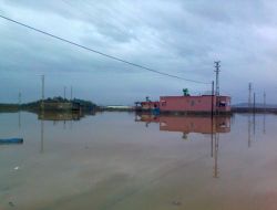 Türkoğlu’nda Sağanak Yağış