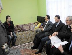 İlkadım Kaymakamı Zafer Orhan, Yardım Alan Ailelere Misafir Oldu