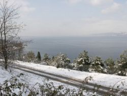Sapanca Gölü'nün İmdadına Kar Yetişti