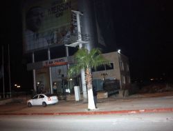 Mersin’de Ak Parti İl Binası Yanında Patlama
