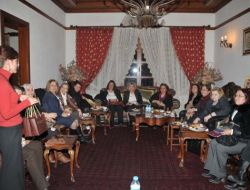 Ankara Protokolünün Eşleri Hamamönü’nde Buluştu