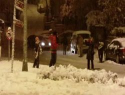 ŞİLE BEYAZA BÜRÜNDÜ