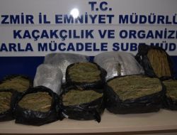 İzmir'de 22 Kg.Esrar Ele Geçirildi!