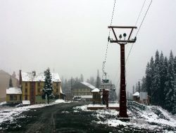 Ilgaz Dağı'nda Kar Kalınlığı 25 Santimetreye Ulaştı