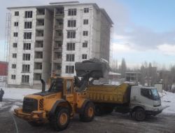 Ağrı'da Toki'nin İlk Etap Konutları Devam Ediyor