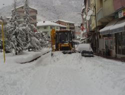 Bartın’da Karla Mücadele Çalışmaları Devam Ediyor