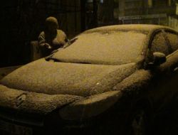 Antakya’ya 10 Yıl Aradan Sonra İlk Kez Kar Yağdı