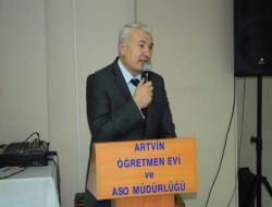 Müdür Hamza Köşker'e Veda Yemeği