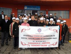 Diyarbakırlı Başarılı Öğrencilere Çanakkale Gezisi Hediye