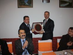 Yozgat'a Atanan Elmadağ Milli Eğitim Müdürü İlçeye Veda Etti