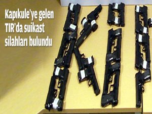 Kapıkule’de silah operasyonu