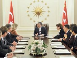 Moldova Gökoğuz Heyeti Çankaya Köşkü’nde