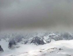 Demirkazık Dağı Beyaza Büründü