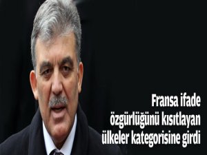Abdullah Gül'den açıklama