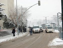 Gaziantep'te Yoğun Kar Yağışı