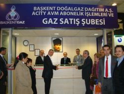 Başkentgaz'dan A City Avm'ye Abone Merkezi