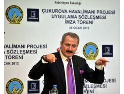 Çukurova Havaalanı Uygulama Sözleşmesi İmza Töreni