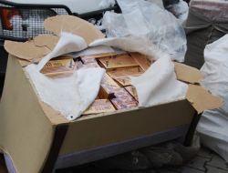 25 Bin Paket Kaçak Sigarayı Kaçıramadı