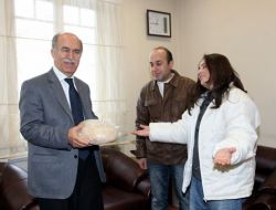 Dağyenice Kadınları Derneği'nden Vali Harput’a Köy Ekmeği