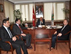 Ak Parti'li Ulupınar'dan Belediye'ye Geçmiş Olsun Ziyareti