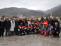 Hastanede Yapılan Yangın Tatbikatı Gerçeğini Aratmadı