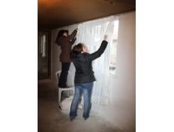 Evi Yanan Yatkın Ailesine Denizli Sevgi Eli Yardım Etti