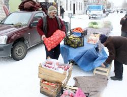 Soğuk Havadan Pazarcılar da Olumsuz Etkilendi