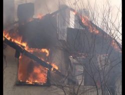 Merdivensiz İtfaiye Ekibi Yangına Müdahale Edemedi, Vatandaş Gerildi