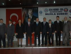 Büro Memur-sen Muğla Şubesi İlk Kongresini Yaptı