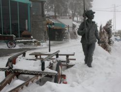 Sarıkamış, Kayak Mevsiminin Yaşandığı Bu Günlerde Uçak Seferleri İle Uğraşıyor