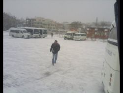 Çanakkale’nin Yüksek Kesimlerine Kar Yağdı