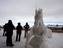 Kardan Heykeller Beğeni Topladı
