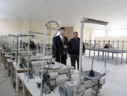 Adilcevaz’da Kot Dikim Atölyesi Faaliyete Geçiyor