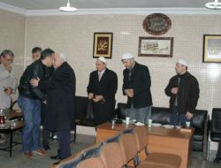 Vali Çolak, Taziye Ziyaretinde..