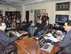 5 Uluslararası Kuruluştan 30 Katılımcı Başkan Bahçeci’yi Ziyaret Etti